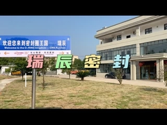 كرة مطاطية فلورية صلبة للتسجيل في بيئات الحرارة العالية والتآكل