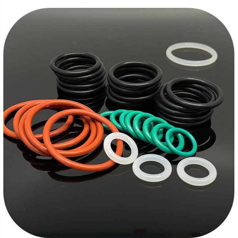 نوع المادة NBR FKM حلقة O السيليكون 12mm*3mm 75 الشاطئ مقاوم للماء EPDM NBR مطاط O-ring