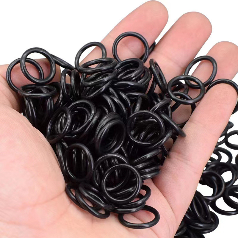 حلقات O اللاصقة الملونة المخصصة للمطاط الصف الغذائي المعتمد Nbr Epdm silicone