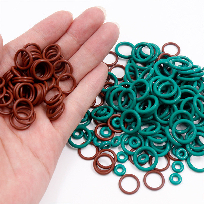 حلقات O اللاصقة الملونة المخصصة للمطاط الصف الغذائي المعتمد Nbr Epdm silicone