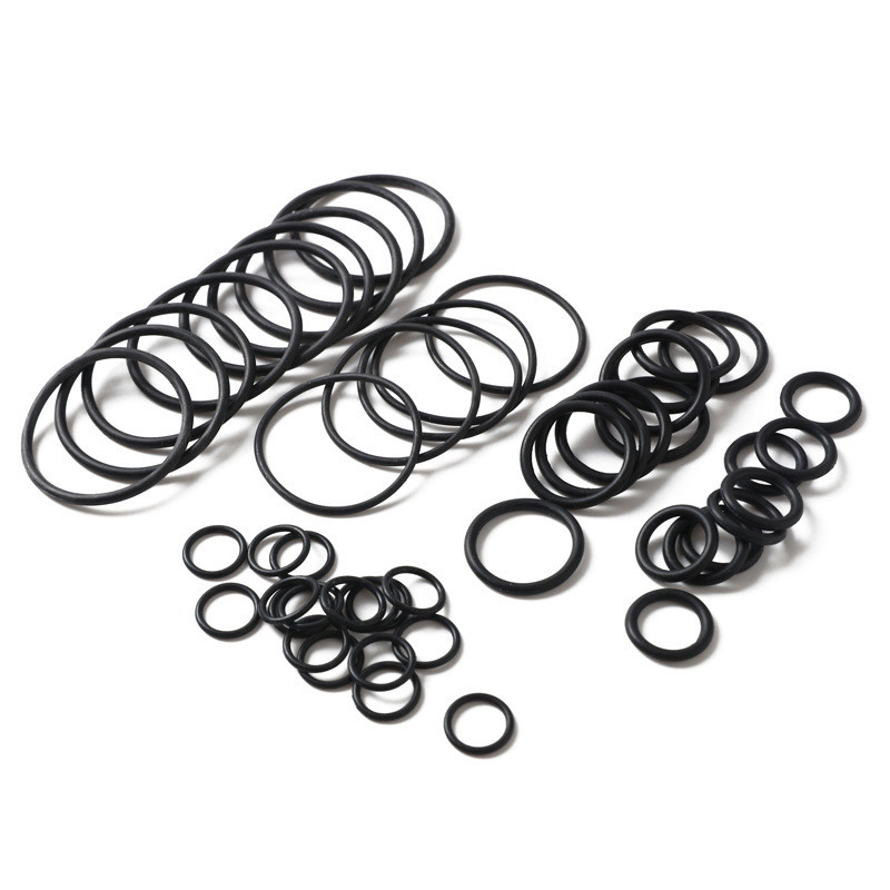 مجموعة أغلفة غسالة الحلقات O-Ring من المطاط السيليكوني للاستخدامات الصناعية غير القياسية