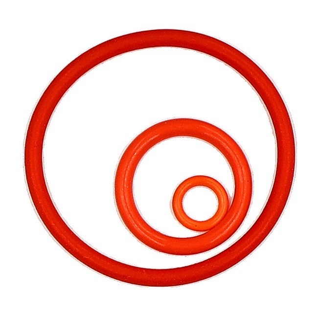 حلقات سيليكون O المكبسة من PTFE FEP من FMK Seals مثالية لمتوسط الصلابة 20-90 Shore A