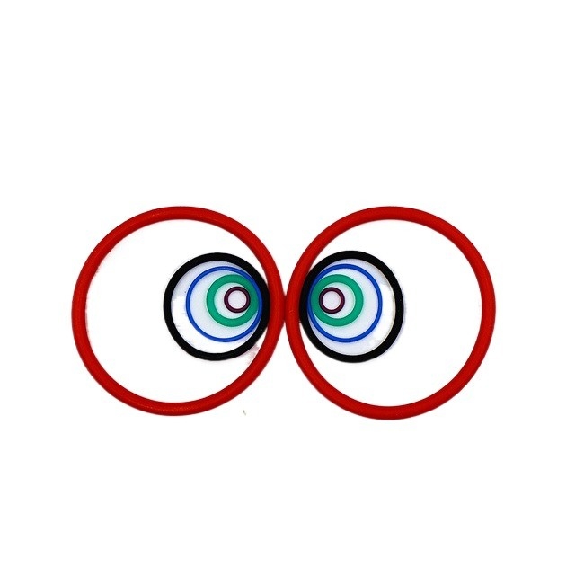 حلقات سيليكون O المكبسة من PTFE FEP من FMK Seals مثالية لمتوسط الصلابة 20-90 Shore A