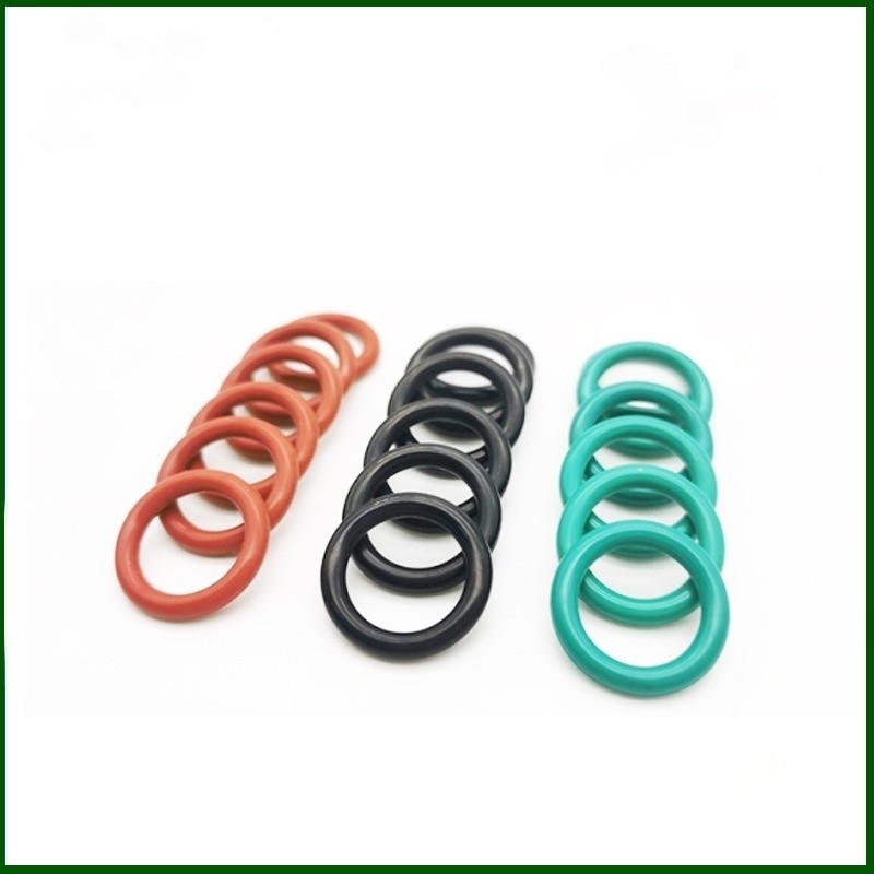 أغلفة سيليكونية غير قياسية من نوع NBR المطاطية O-Ring لمقاومة درجة الحرارة والزيت