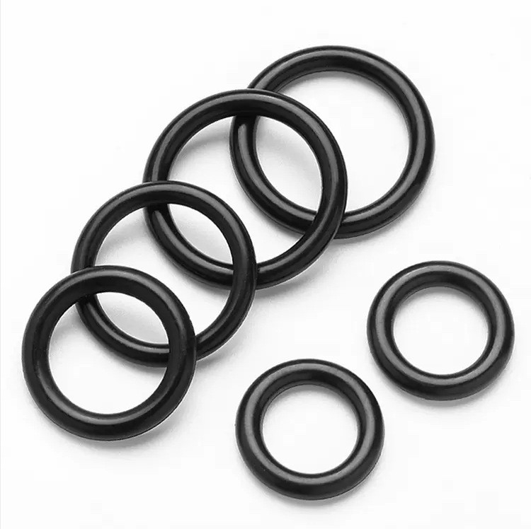 NBR/FKM/EPDM أغلفة الحلقات O-ring السيليكونية للمواد المختلفة ومعالجة التشكيل