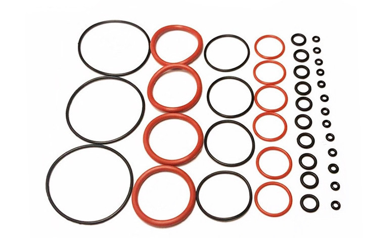 OEM / ODM كثافة مقبولة FKM / مطاط O حلقات مجموعات مع 30-90 الشاطئ A نطاق صلابة