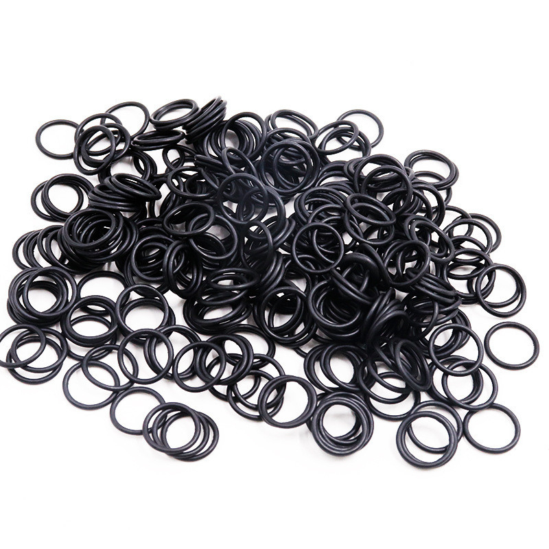 3D / 2D رسم شكل NBR المواد ORK 70 شاطئ A المطاط الأسود السيليكون O-ring Seal Seal