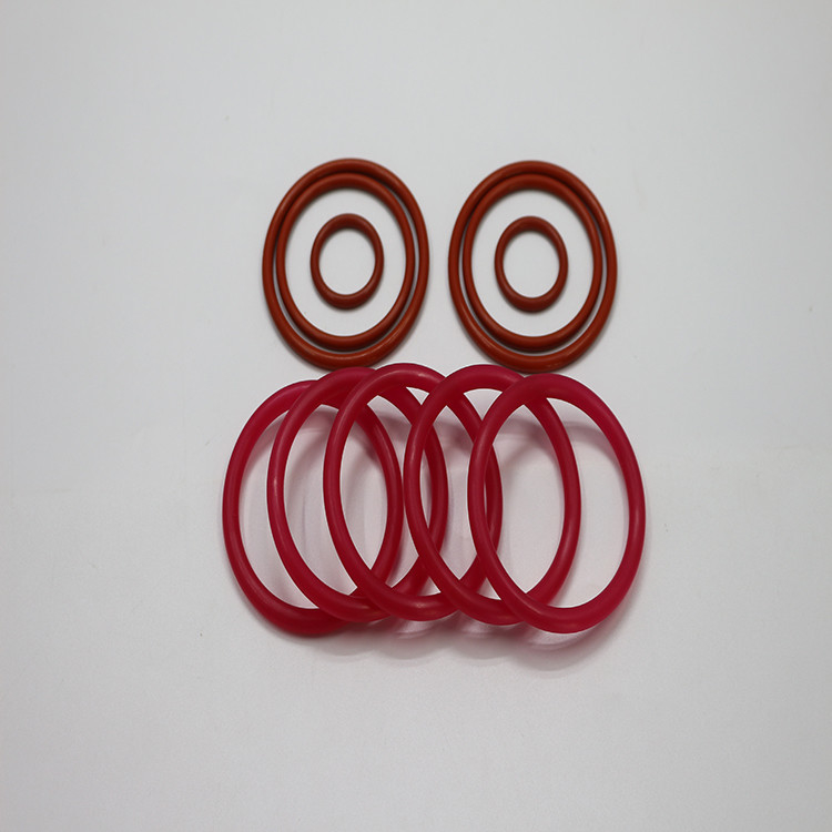 أغطية الحلقات O-Ring من المطاط السيليكونية للمحقن والتطبيقات الأخرى تصميم مخصص