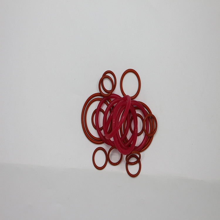 أغطية الحلقات O-Ring من المطاط السيليكونية للمحقن والتطبيقات الأخرى تصميم مخصص