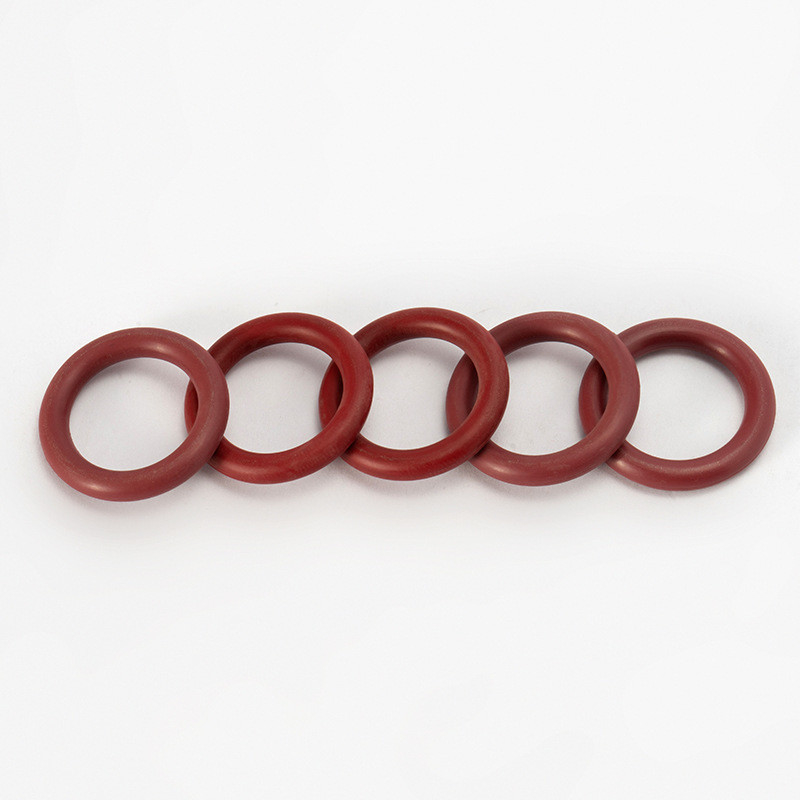 حلقة الختم البني 5 ملم معتمدة REACH لـ 75a 90a OEM Transparent ORK O-Rings الصناعية