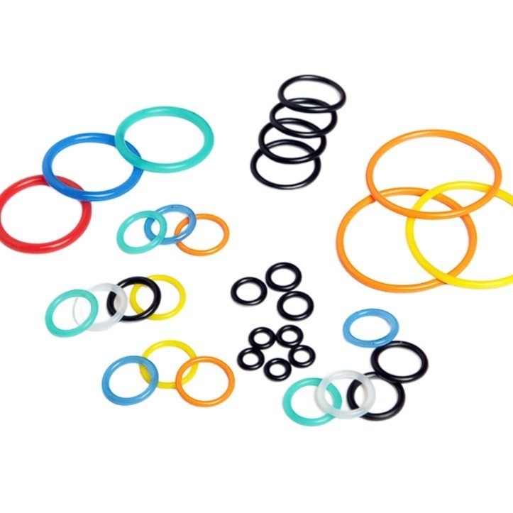 NBR FKM FPM EPDM PU FFKM ORK مطاط السيليكون O-Ring المسطح