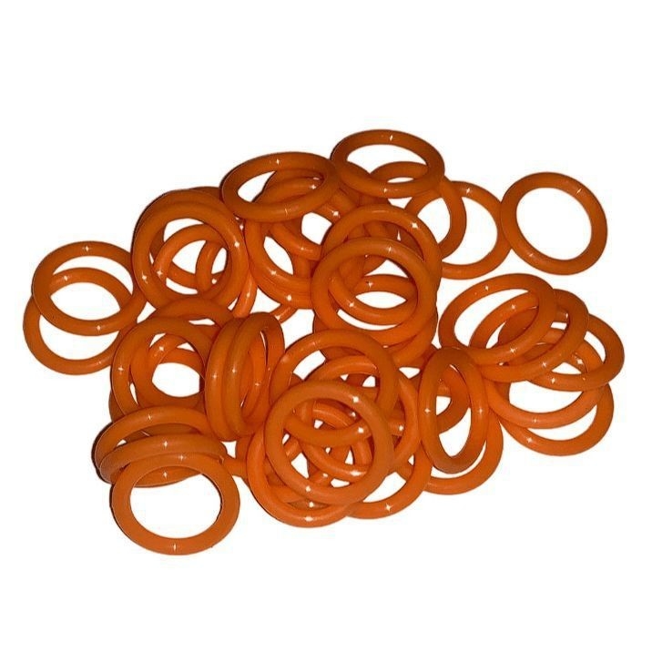 حلقات O-ring السيليكونية المقبولة للصنف الغذائي للخدمة في صناعة المشروبات الغذائية