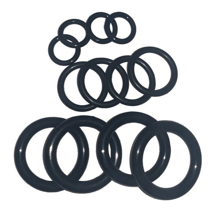 حلقة O-Ring EPDM ذات شكل D من السيليكون معتمدة REACH NBR FKM حلقة الختم للأنظمة الهيدروليكية