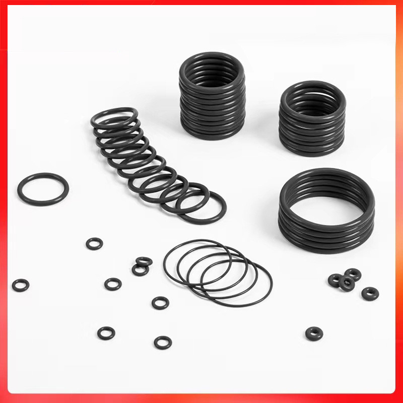 الختم الأزرق السيليكون مسطح غسيل O-ring مزدوج الختم المقاوم للزيت AS568 PG الحجم القياسي