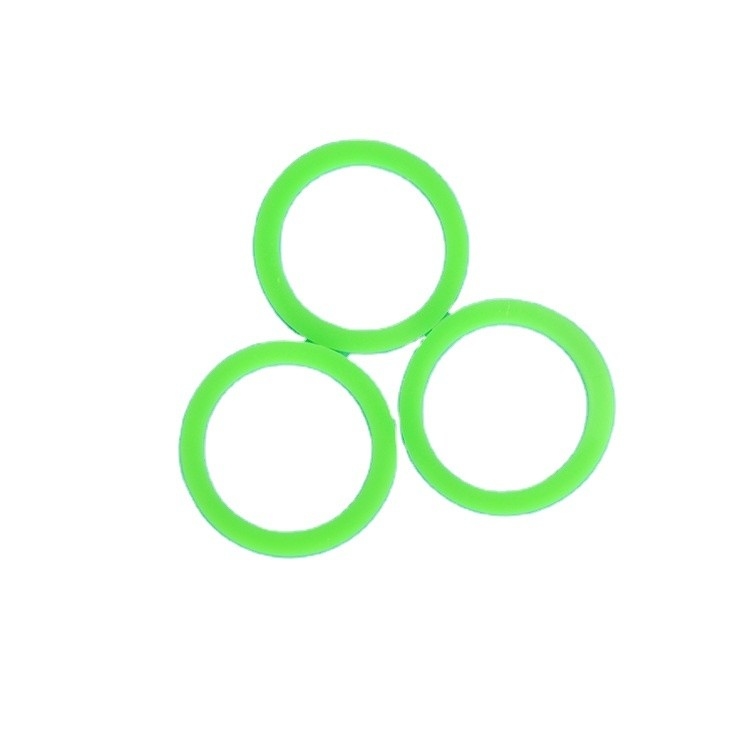 REACH معتمد الحلقات المخصصة السيليكون O-الحلقة في الأحمر والأسود مع الأختام المقاومة للحرارة