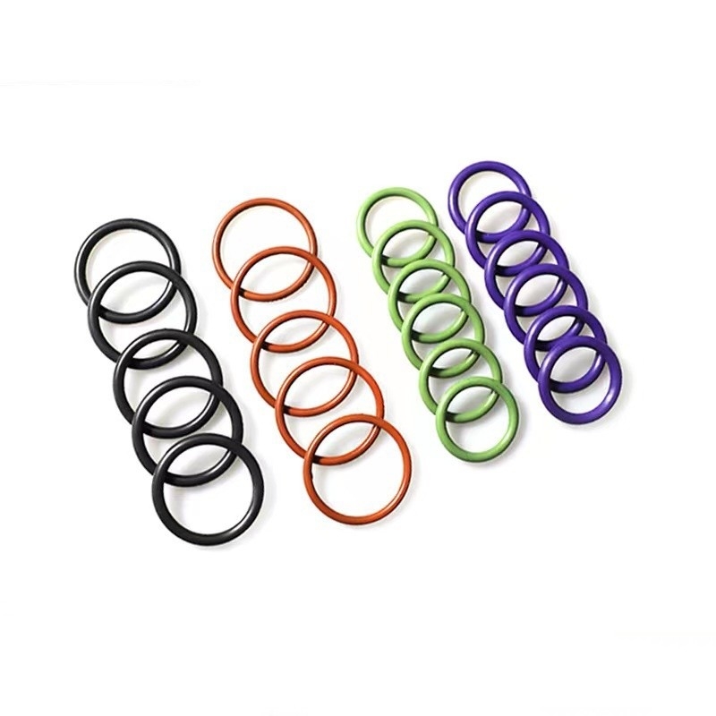 أغطية O-Ring المطاطية المقاومة للبنزين NBR السيليكون EPDM FKM للتطبيقات المختلفة