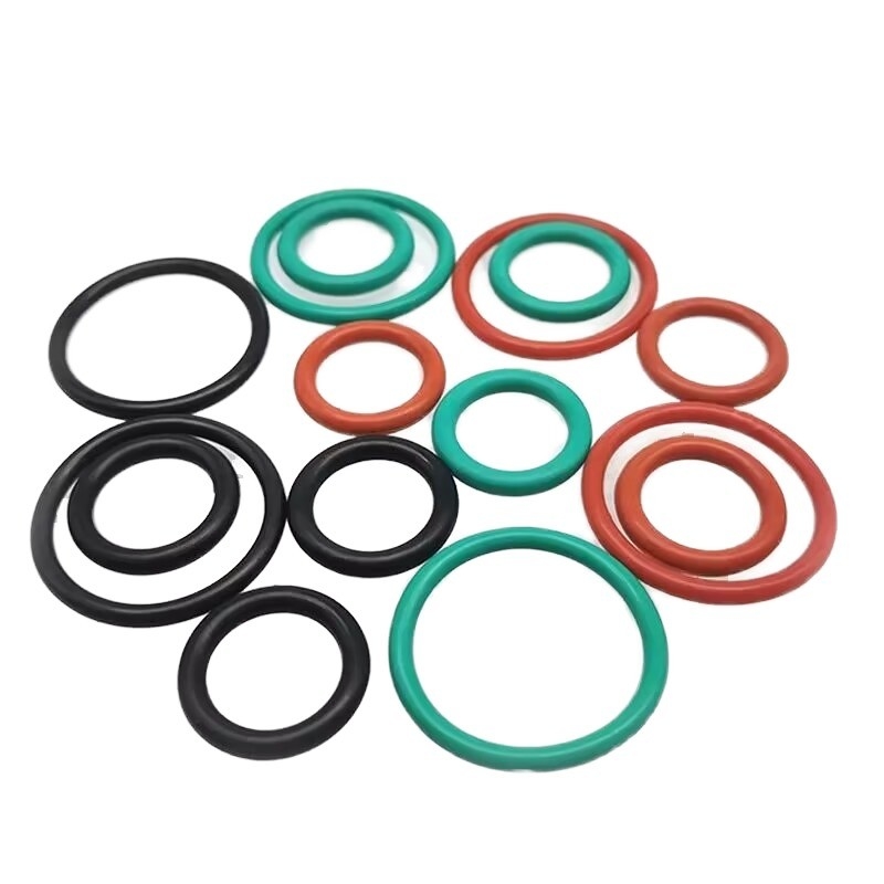 معالجة مخصصة لخيوط O-ring السيليكونية عالية درجة الحرارة NBR FKM لمنتجات المطاط