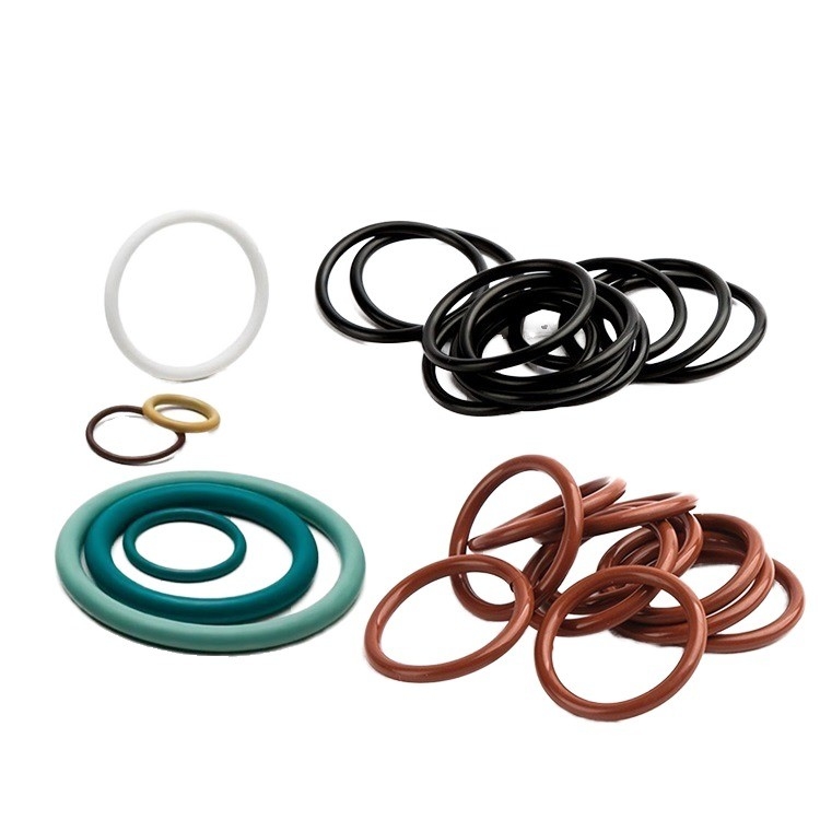 معالجة مخصصة لخيوط O-ring السيليكونية عالية درجة الحرارة NBR FKM لمنتجات المطاط