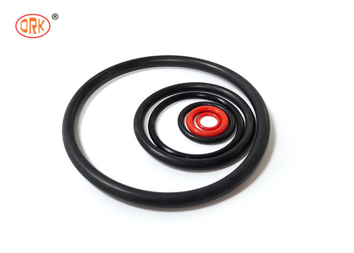 أحمر أسود لون مخصص EPDM أنواع مطاط O-ring مواد أغلاق لتطبيقات الضغط العالي