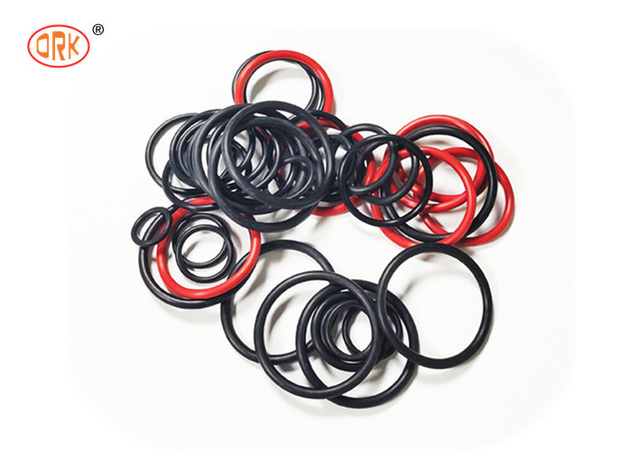أحمر أسود لون مخصص EPDM أنواع مطاط O-ring مواد أغلاق لتطبيقات الضغط العالي
