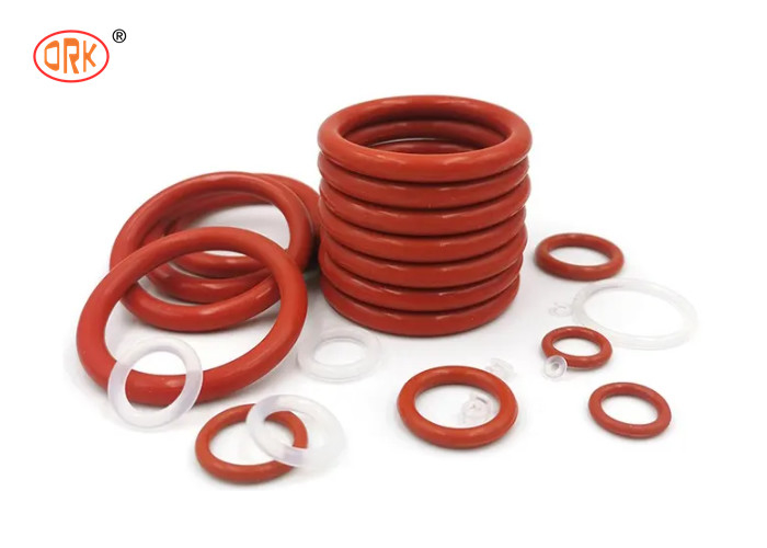 11.5*1.75/3mmx1.75mm درجة حرارة عالية 300°C حلقات سيليكون O لختم آلات الصف الغذائي
