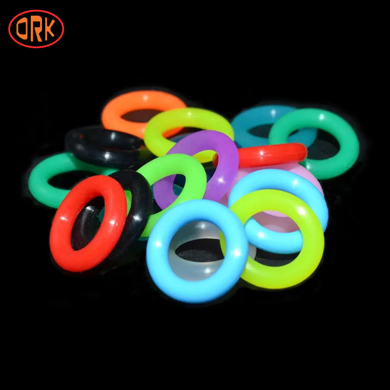 الصناعية AS568 PG معيار FKM FEP المكبس Aflas O-Ring أغلفة مع المطاط الصف الغذائي