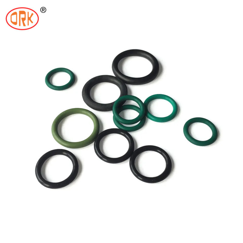 المادة المنسقة مع Rohs أنبوب بلاستيكي مطاطي ختم ملون السيليكون O حلقة Epdm المواد FKM NBR