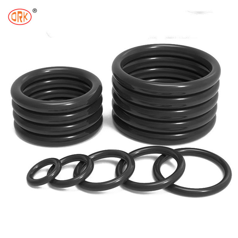 Vmq نفط وغاز أغلفة Fkm Epdm المطاط Elastomer O حلقة أغلفة لون مخصص