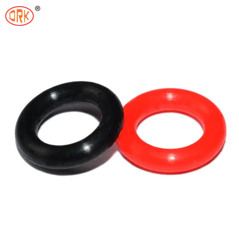 العميل طلاء PTFE مزدوج FKM O حلقات نوع المطاط الختم ل AEM NBR الختم