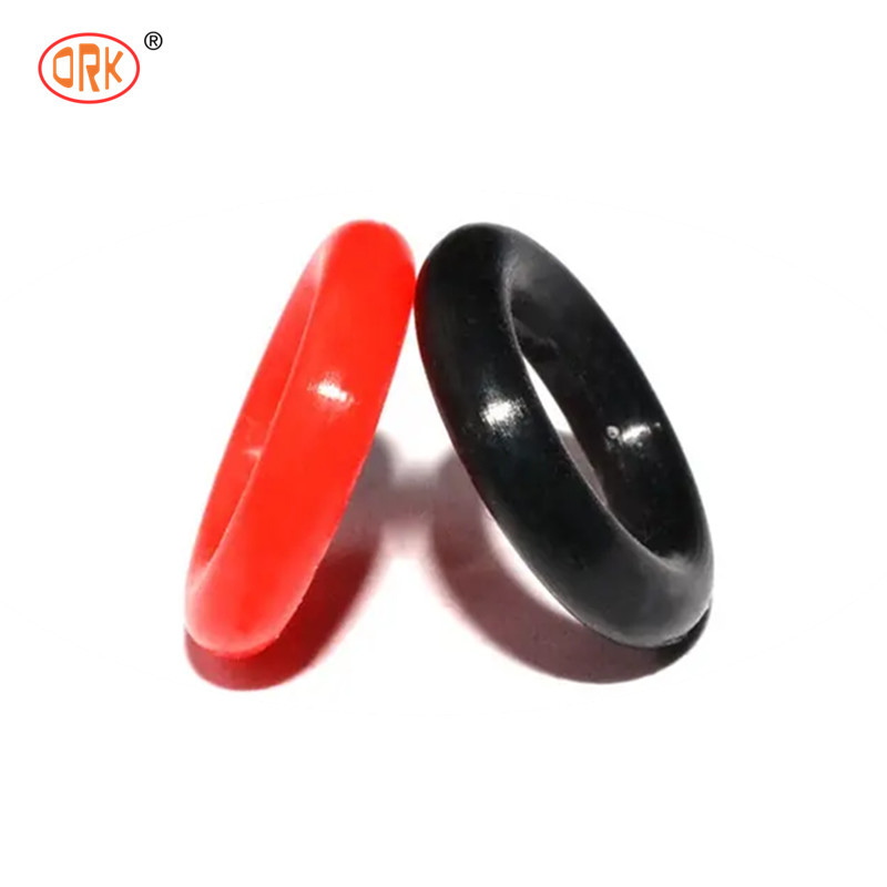 العميل طلاء PTFE مزدوج FKM O حلقات نوع المطاط الختم ل AEM NBR الختم